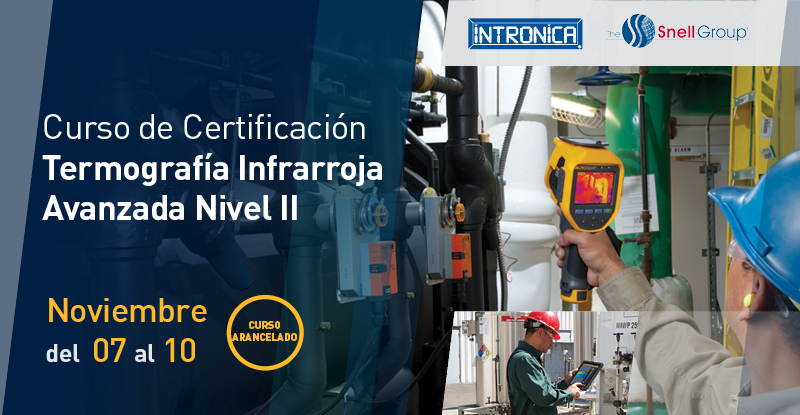 Curso de Certificación Termografía infrarroja avanzada NIvel II